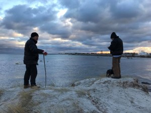 Højvande i Vallensbæk Havn 04-01-2017 Kenneth Meldgaard Larsen‎ 3